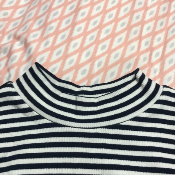 Black and white stripped top - Picture 3 of 4